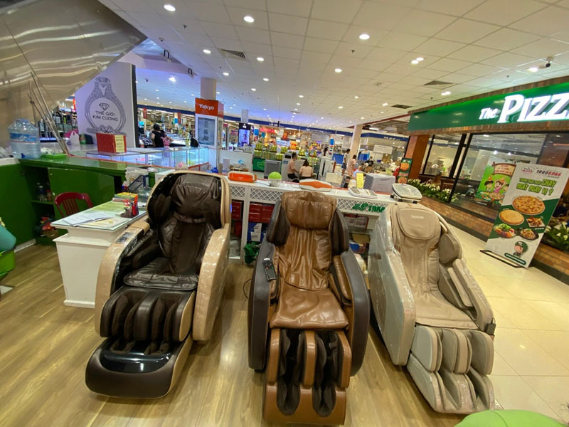 Ghế massage tính tiền tự động